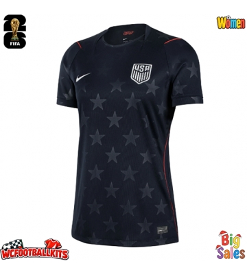 United States Replica Away Stadium Shirt for Women World Cup 2026 Short Sleeve